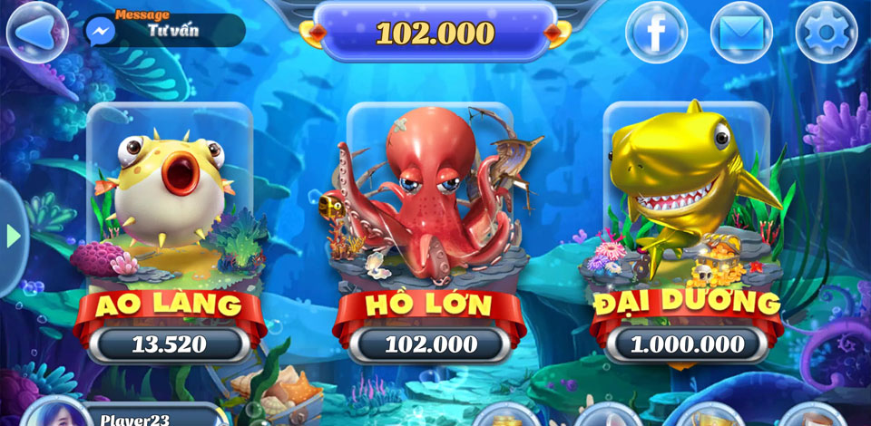 Những điểm nổi bật chỉ có tại cổng game bắn cá uy tín Bắn cá thần tài